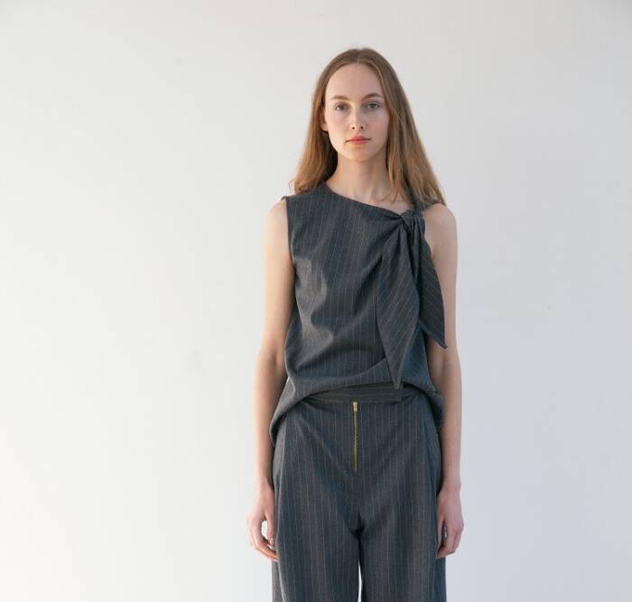 WIDE LEG PLEATED TROUSERS - Image 3