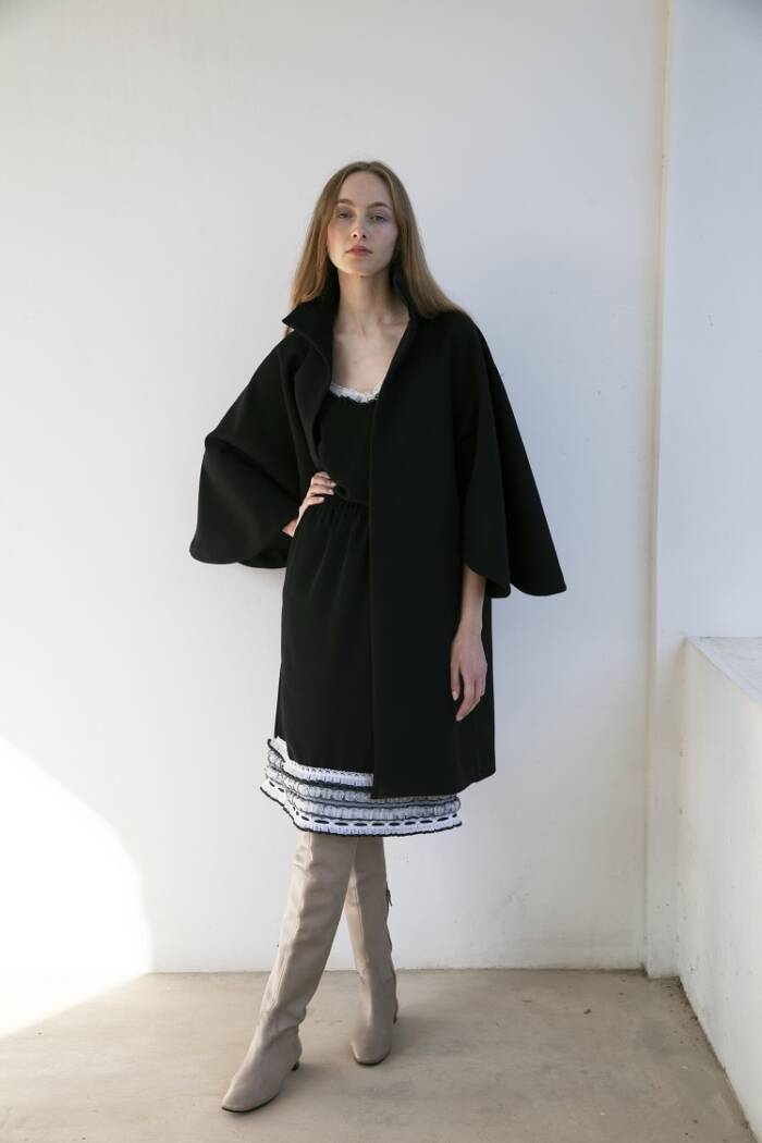 BELL SLEEVE COAT - Image 2