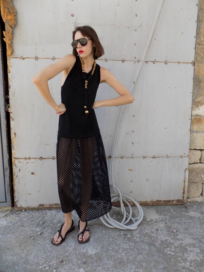 RACERBACK CROCHET DRESS - Image 3